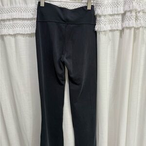 brushed softstreme ribbed zip flare pants